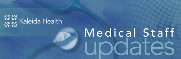 Medical Staff Update